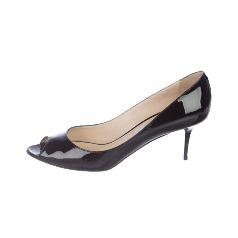 Jimmy Choo Isabel Peep-Toe Pumps Size 40